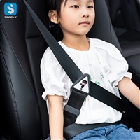 Car child seat belt adjuster